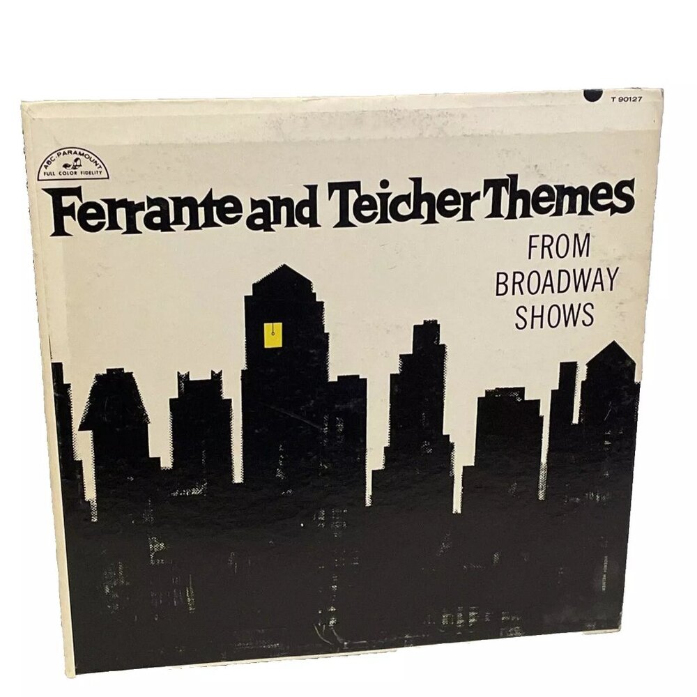 Ferrante & Teicher Themes From Broadway Shows (Vinyl, 1960)ABC-Paramount T 90127